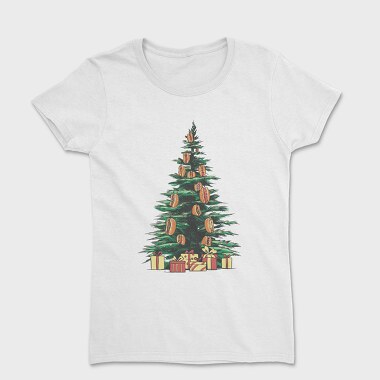 Hot Dog Christmas Tree, Tricou Femei