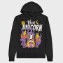 Hot Unicorn Cartoon, Hanorac Oversize Barbati (Unisex)