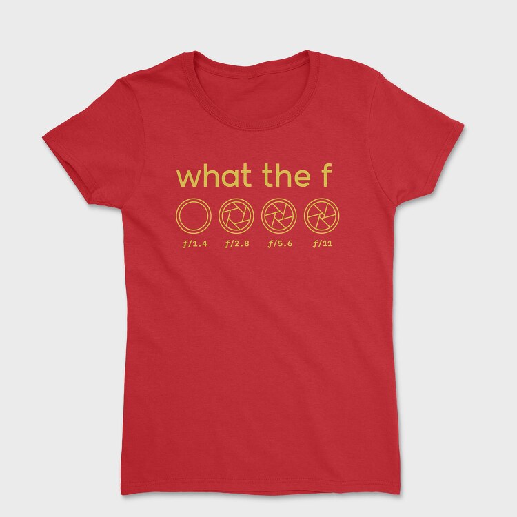 What The F Photography Photographers 03, Tricou Femei