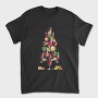 Wine Christmas Tree 001, Tricou Barbati (Unisex)