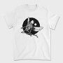 Winged Skeleton Grunge Fly, Tricou Barbati (Unisex)