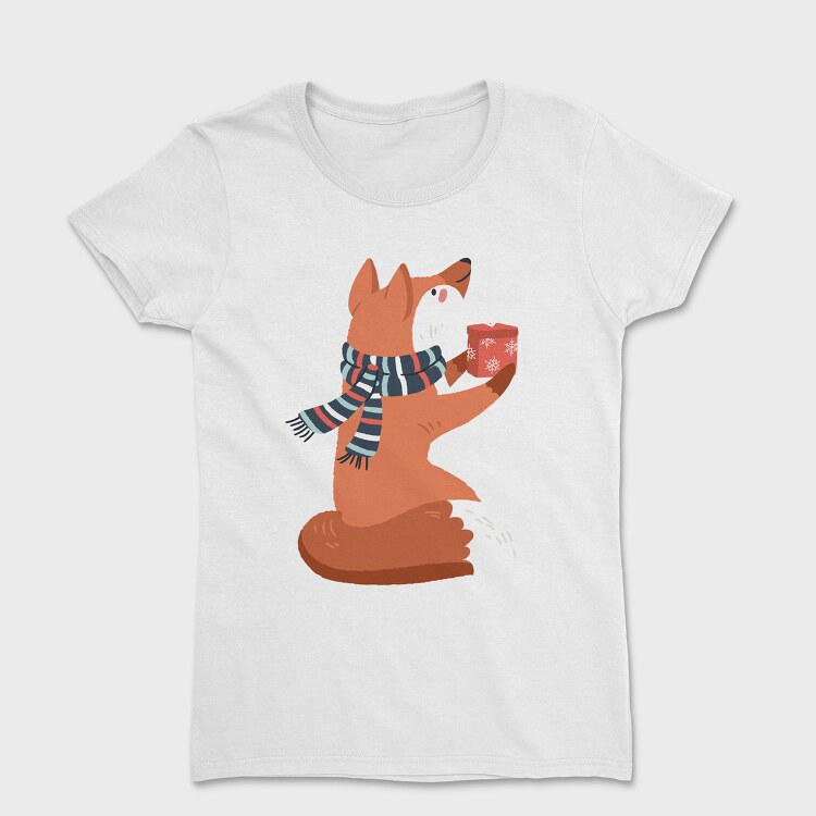 Winter Fox Mug, Tricou Femei