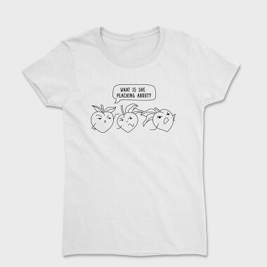 Peach Pun Humor Peaching, Tricou Femei