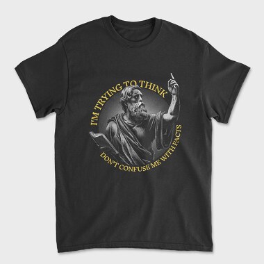 Philosophical Quote Plato, Tricou Barbati (Unisex)