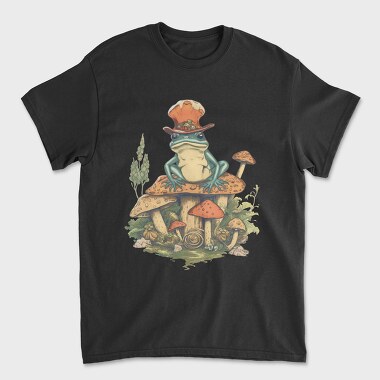 Magical Frog Magician, Tricou Barbati (Unisex)