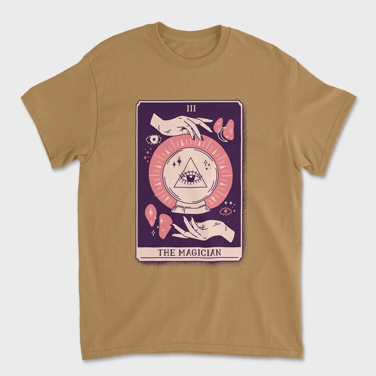 Magician Mystical Tarot Card The Magician 03, Tricou Barbati (Unisex)