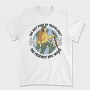 Man Hiking Over Planet Earth, Tricou Barbati (Unisex)