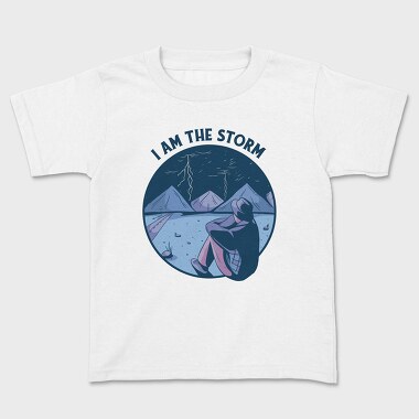 Man In Storm Nature I Am The Storm, Tricou Copii