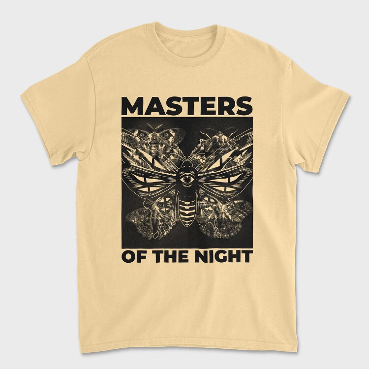 Masters Of The Night Moth Butterflies Halftones, Tricou Barbati (Unisex)