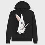 Menacing Psycho Bunny, Hanorac Oversize Barbati (Unisex)