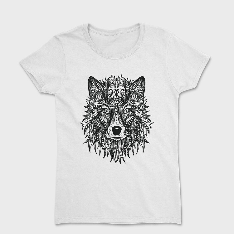Wolf Head 001, Tricou Femei