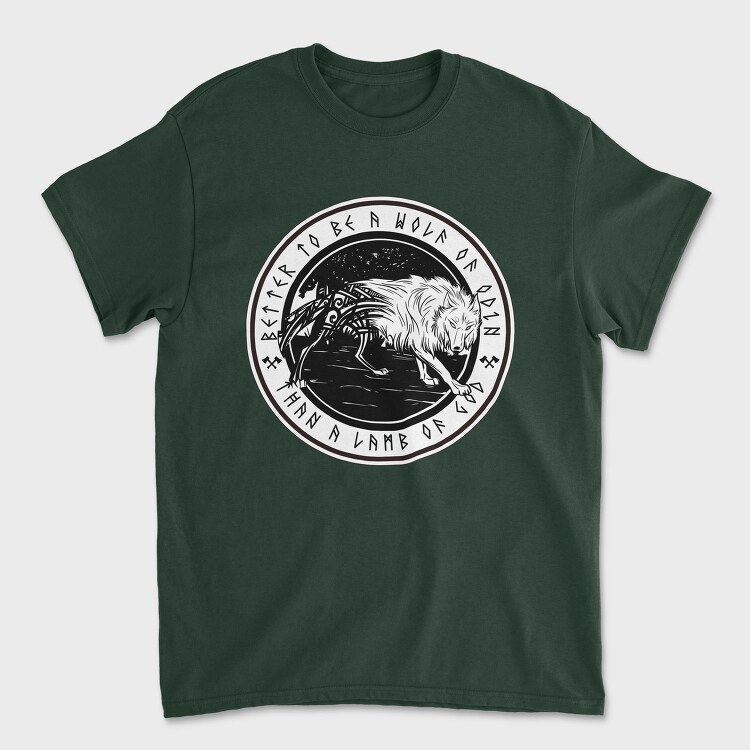Wolf Of Odin Fenrir, Tricou Barbati (Unisex)