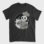 Skeleton Baker Retro Chef Cartoon, Tricou Barbati (Unisex)