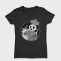 Skeleton Baker Retro Chef Cartoon, Tricou Femei