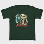 Skeleton Christmas Creepy Cartoon, Tricou Copii