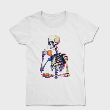 Skeleton Tea Coffee, Tricou Femei