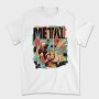 Metal Musician Abstract Music 05, Tricou Barbati (Unisex)