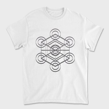 Metatron Cube, Tricou Barbati (Unisex)
