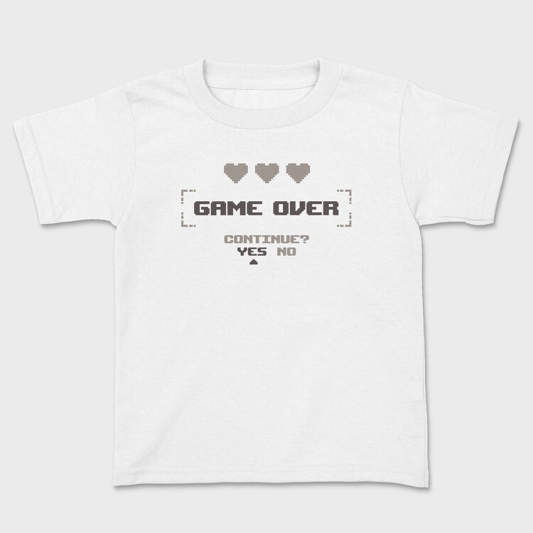 Minimalist Gamer Retro 05, Tricou Copii