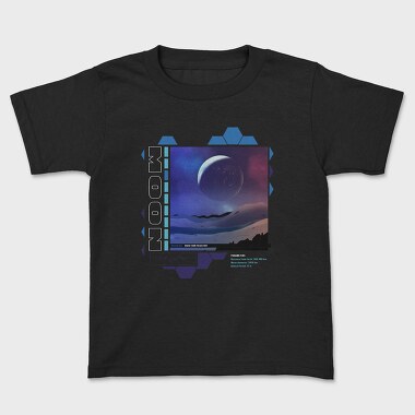 Moon Landscape Planets, Tricou Copii