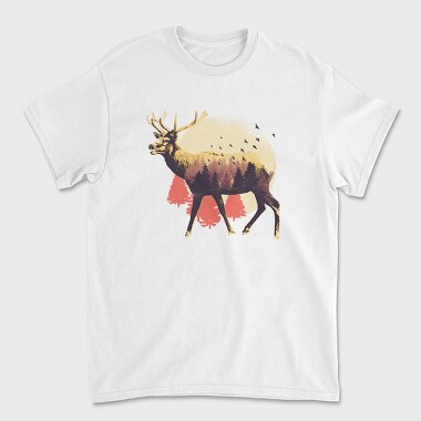 Moose, Tricou Barbati (Unisex)