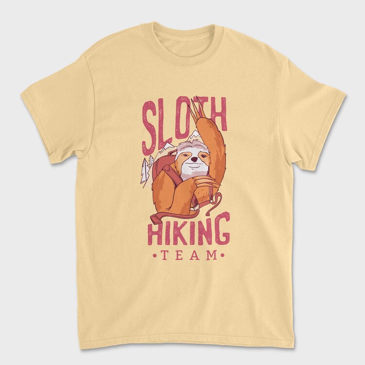 Sloth Hiking Team, Tricou Barbati (Unisex)