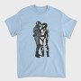 Motorcyclist Couple Love, Tricou Barbati (Unisex)