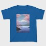 Mount Fuji Japanese Landscape Poster, Tricou Copii