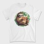 Sloth Reading Book, Tricou Barbati (Unisex)