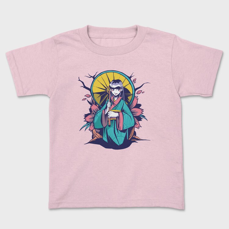 Umbrella Anime Girl, Tricou Copii