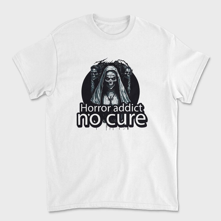 Undead Horror Addict, Tricou Barbati (Unisex)