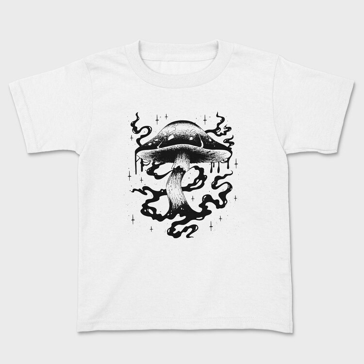 Mystical Mushroom Tote, Tricou Copii