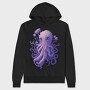 Mystical Octopus, Hanorac Oversize Barbati (Unisex)