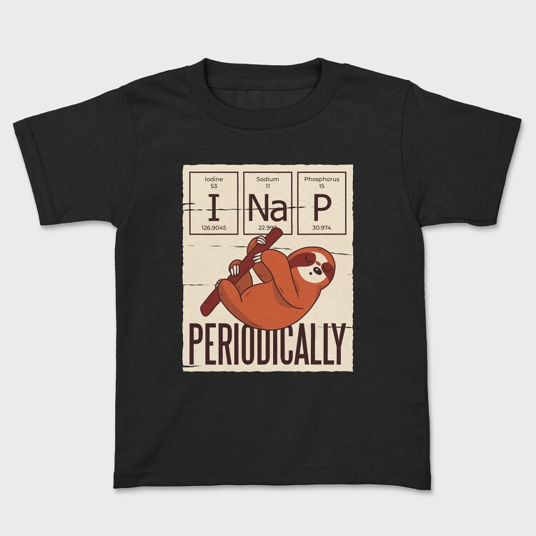 Nap Periodically Sloth, Tricou Copii