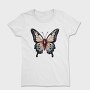Vibrant Traditional Butterfly, Tricou Femei