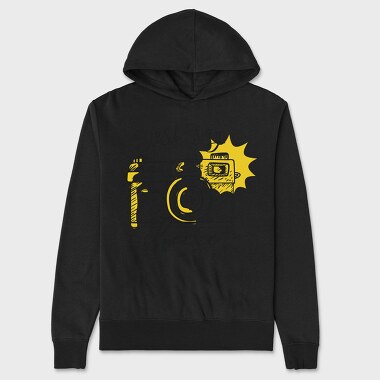 Vintage Camera Kid 05, Hanorac Oversize Barbati (Unisex)