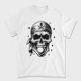 Pirate Skull Blowing Bubblegum, Tricou Barbati (Unisex)