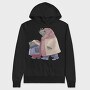 Polar Bear Hug, Hanorac Oversize Barbati (Unisex)