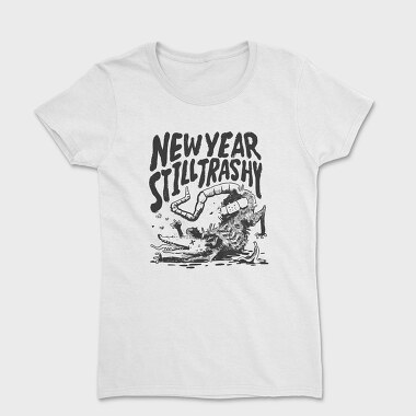 Possum Animal Anti New Year Still Trashy, Tricou Femei