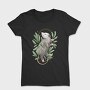 Possum Animal With Mystical Leaves, Tricou Femei