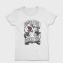 Possum Wild Animal Crazy Badge, Tricou Femei