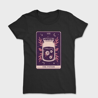 Potion Mystical Tarot Card 08, Tricou Femei