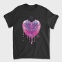 Y3K Dripping Heart Melt, Tricou Barbati (Unisex)