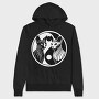 Yin Yang Cats Symbol, Hanorac Oversize Barbati (Unisex)