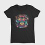 Psychedelic Ape Wearing Sunglasses, Tricou Femei
