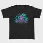 Psychedelic Trippy Frog Animal, Tricou Copii