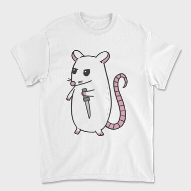 Psycho Rat, Tricou Barbati (Unisex)