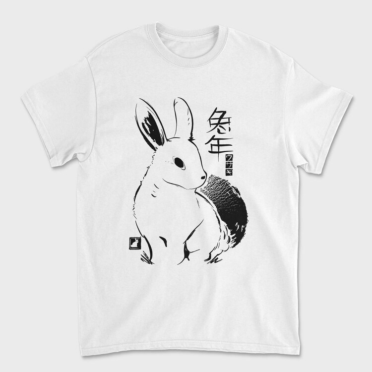 Rabbit Year Traditional, Tricou Barbati (Unisex)