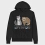 Raccoon And Possum Animals, Hanorac Oversize Barbati (Unisex)