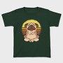 Yoga Pug 01, Tricou Copii